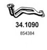 OPEL 854384 Exhaust Pipe